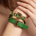 Paris Bracelet - Gold/Green