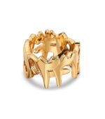 SQ Numbers Ring Gold - Image 4