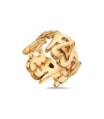 SQ Numbers Ring Gold - Image 3