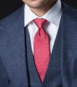 Red/White Numbers Tie - Image 2