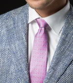 Pink/Blue Numbers Tie - Image 5