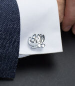 Heritage Cufflink Steel - Image 2