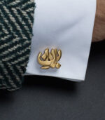 Heritage Cufflink Vintage Gold - Image 2
