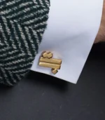 Country Line Cufflink Gold - Image 2