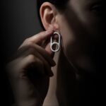 Luna Mono Earring Steel - Image 3