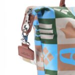 Monogram Khaki Tote Bag - Image 3