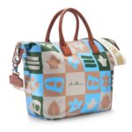 Monogram Khaki Tote Bag - Image 4