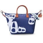 Navy Luna Tote Bag