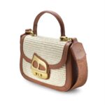 Hamptons Shoulder Bag - Light Brown - Image 7