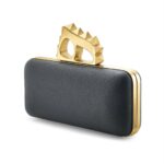Gallante Clutch Gold/Black - Image 2
