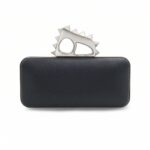 Gallante Clutch Silver/Black