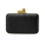 Cheetah Clutch Gold/Black
