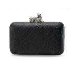 Cheetah Clutch Silver/Black