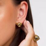 Pirooz Earring Gold - Image 4