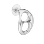 Luna Drop Earring Steel - Image 2