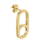 Luna Mono Earring Gold - Image 3