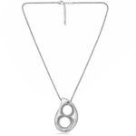 Luna Drop Necklace Steel - Image 2