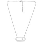 Luna Mono Necklace Steel - Image 2