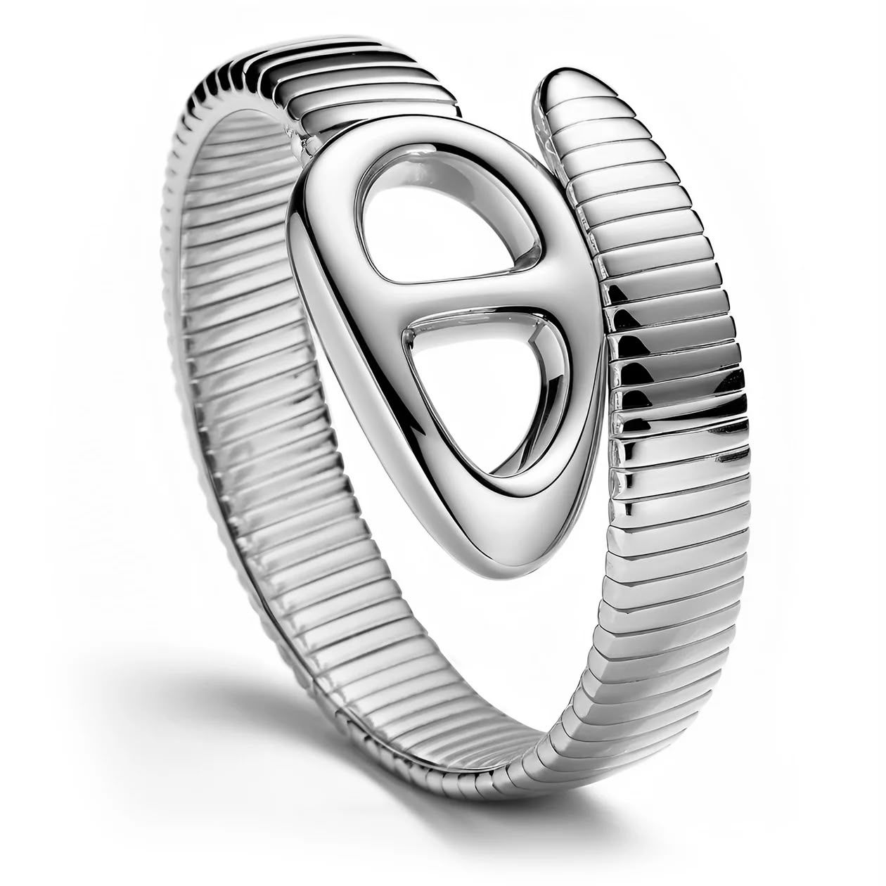 IMG-20261001-WA0048 Serpent Bracelet Steel - Image 1