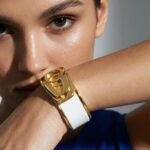LE Luna Bracelet Gold/White - Image 2
