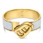 LE Luna Bracelet Gold/White - Image 4