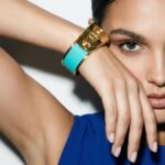 LE Luna Bracelet Gold/Turquoise - Image 2