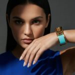 LE Luna Bracelet Gold/Turquoise - Image 3