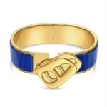 LE Luna Bracelet Gold/Royal Blue - Image 4