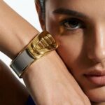 LE Luna Bracelet Gold/Taupe - Image 2