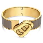 LE Luna Bracelet Gold/Taupe - Image 3