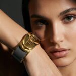 LE Luna Bracelet Gold/Taupe - Image 4