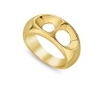 Luna Drop Ring Gold