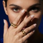 Luna Drop Ring Gold - Image 2