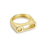 Luna Mono Ring Gold - Image 2