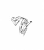 Serpent Ring Polished Steel - Image 3