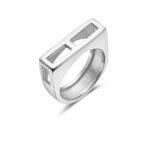 Luna Flat Ring Steel