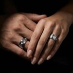 Luna Luck Ring Unisex - Steel - Image 4
