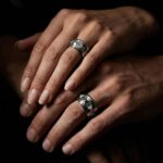 Luna Luck Ring Unisex - Steel